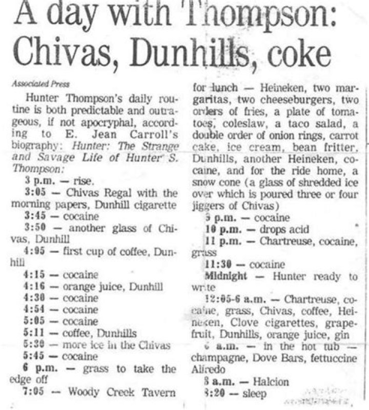 21 Hunter S. Thompson Photos That Prove He Was Larger Than Life