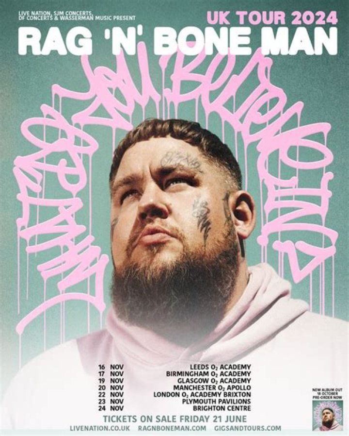 How tall is Rag'n'Bone Man